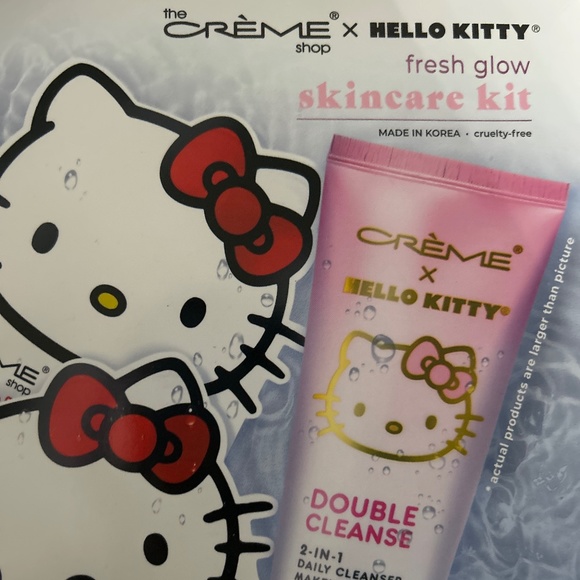 🍀 the Creme Shop X Hello Kitty 🍀 Face Mask Cleanser Makeup Remover Korea Kit🍀 - Picture 3 of 5